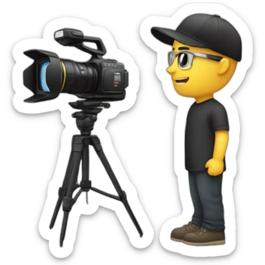videographer sticker