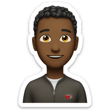 Huge proud heart sticker