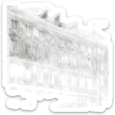 the city of Lyon, France sticker