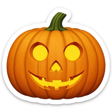 Halloween spooky sticker