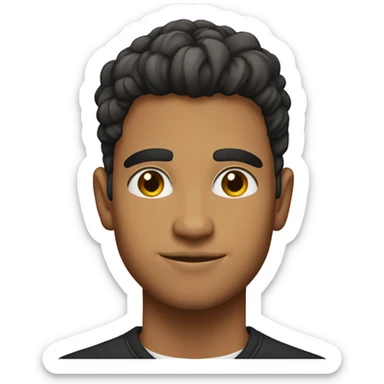 5'8' half mexican 21 year old with nice hair sticker