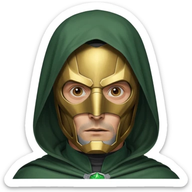 Mads Mikkelsen as Doctor Victor von Doom No mask sticker