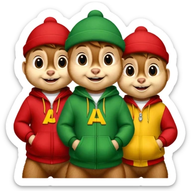 Alvin and the chipmunks sticker