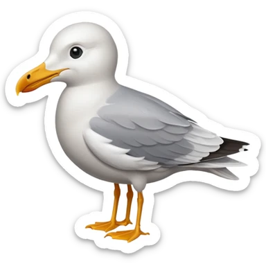 Seagull
Apple emoji style. sticker