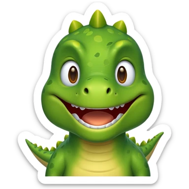 dinosaur emoji sticker