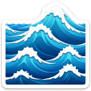 The Ocean sticker