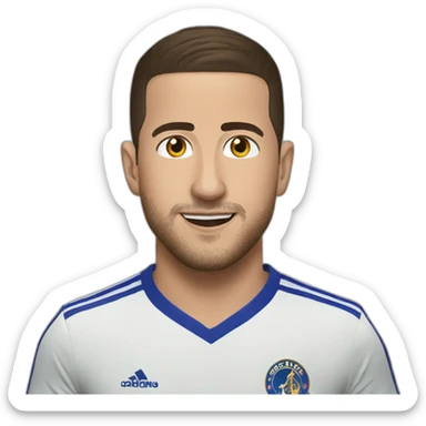 Eden Hazard sticker