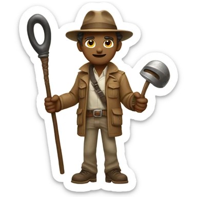 Indiana Jones sticker