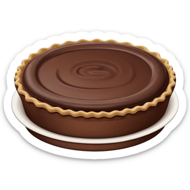 Edwards chocolate creme pie in Edwards packaging  sticker