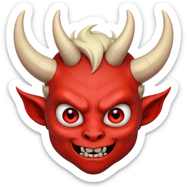 Young demon - small horns, mischiievous











 sticker