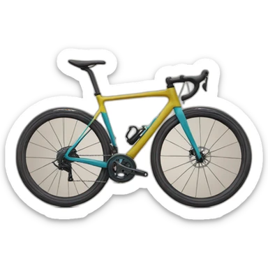 carry road bike over head sticker