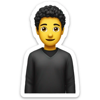 create a black heart emoji with the saga logo at its center. You can find the saga logo at https://saga.xyz sticker