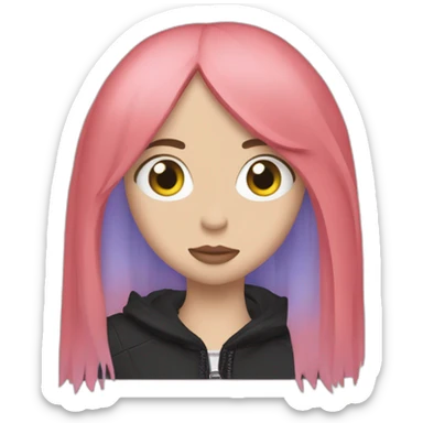 Billie eilish red eta sticker