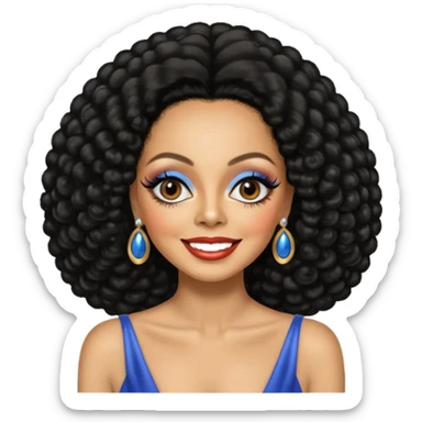 Diana Ross sticker