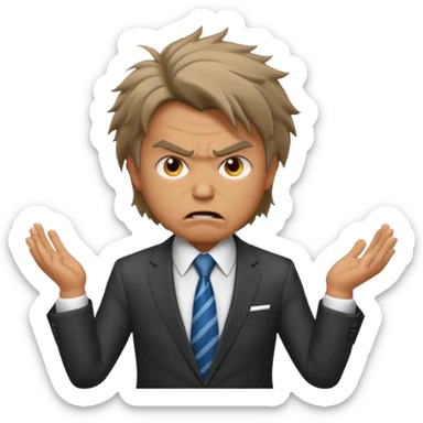 mad investor sticker