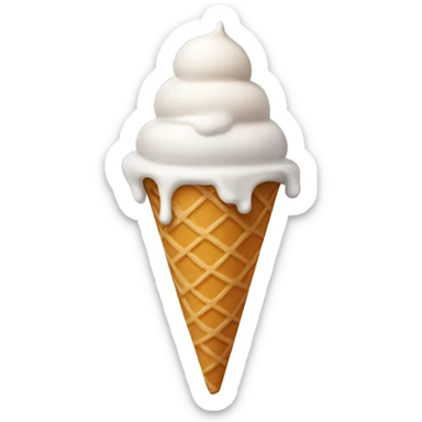 Ice cream  sticker