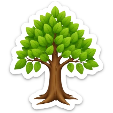 baby tree sticker