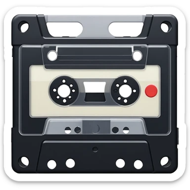 casette sticker