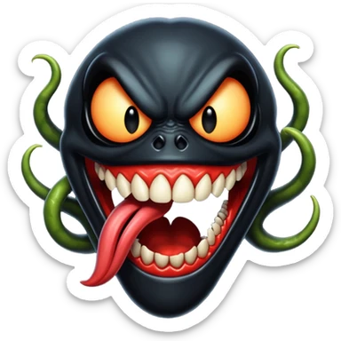 VENOM VILE sticker