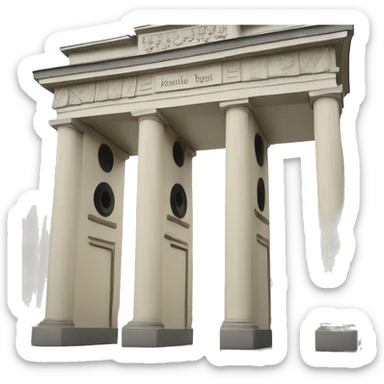 Brandenburg Gate  sticker