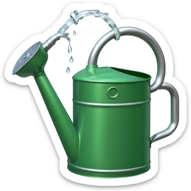 watering can  sticker