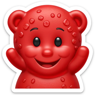 sour patch bonhomme sticker