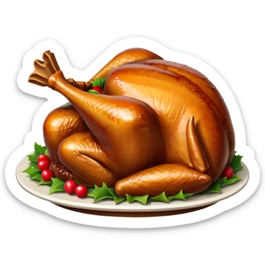 roast turkey sticker