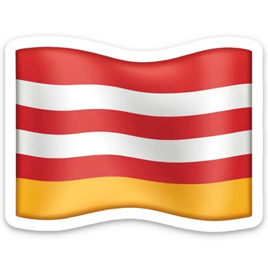 Austria hungary flag sticker