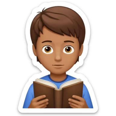 book boy sticker
