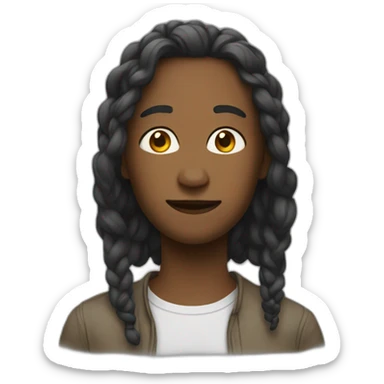 Something that humanity has never seen before sticker