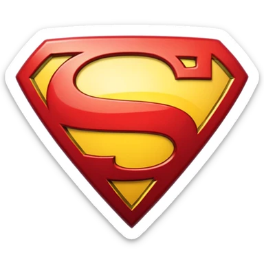 supergirl symbol sticker