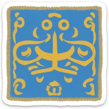 East Turkestan, flag sticker