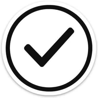 give me just the middle circle as the image sticker