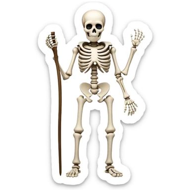 Papyrus The Skeleton sticker