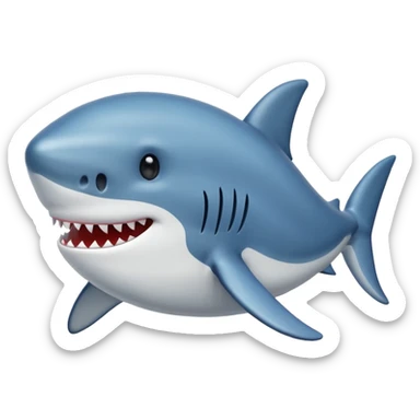 I want a sharkwhale emoji in white to put after my instagram’s pseudo sticker