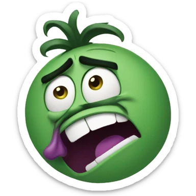disgust from inside out sticker