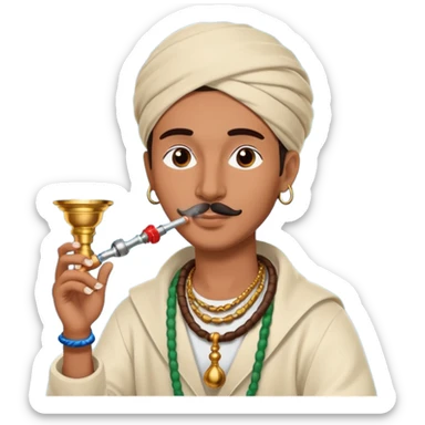 Desi hukah sticker
