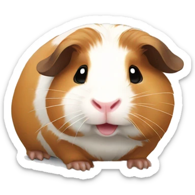Guineapig wheeking sticker