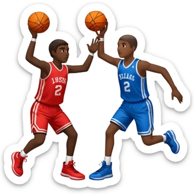 a player Defending against a player  sticker