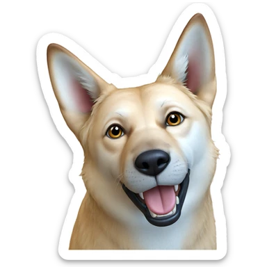 realistic animal close up sticker