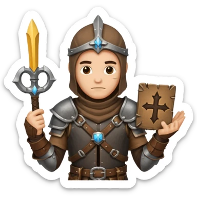 dnd 5e bandit cleric sticker