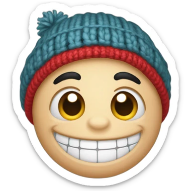 Stitch avec un bonnet de Noël  sticker