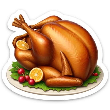 roast turkey sticker