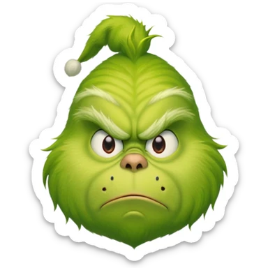 The Grinch sticker