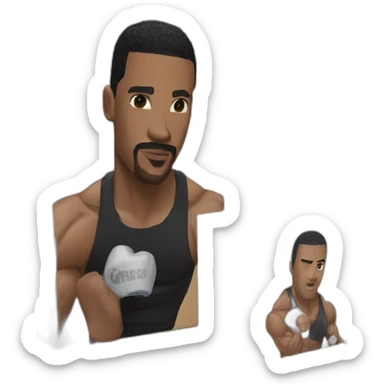 Adonis Creed box sticker