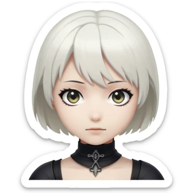 2B NieR  sticker
