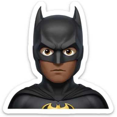 Batman 1989 (modeled after Michael Keaton) sticker