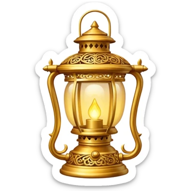 Rapunzel's lantern  sticker