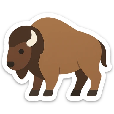 Buffalo sticker