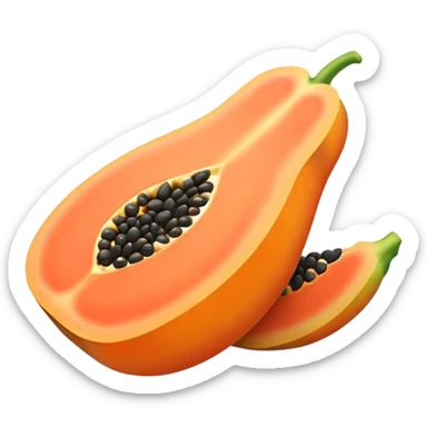 Papayas sticker